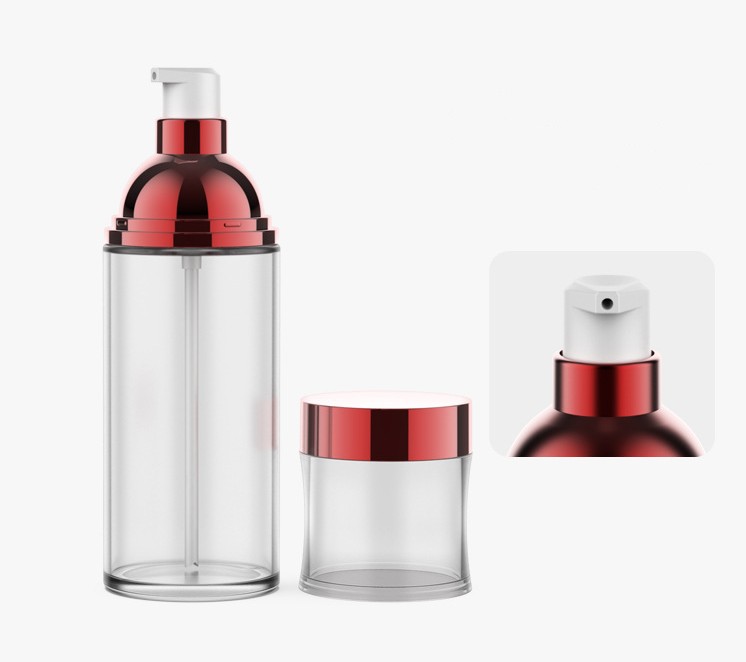 100ml Straight round cosmetic set bottle cosmetic PET package 8.jpg